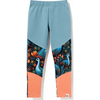 Dívčí legíny TuSzyte | Dětské bavlněné legíny, barevné VEL.122