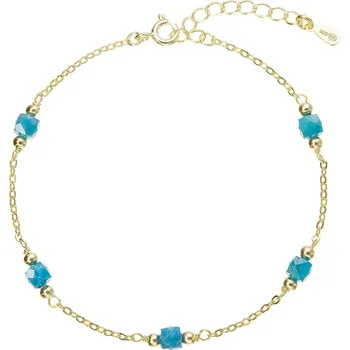 Náramek EVOLUTION GROUP CZ Pozlacený náramek s apatity - 13111.3