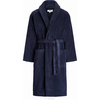 Podprsenka Teplý pánský župan ~ Unikát Gregory ~ námořnická modrá ~ XL