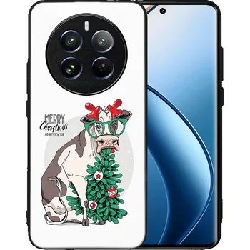 Vánoční dekorace VSECHNONAMOBIL 126465 MY ART Kryt s vánočním designem Realme 12 5G MERRY CHRISTMAS (074)