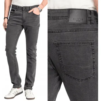Pánské kalhoty Pánské kalhoty Marcus Sebb Jeans Šedé Rovné Klasické W31 L30