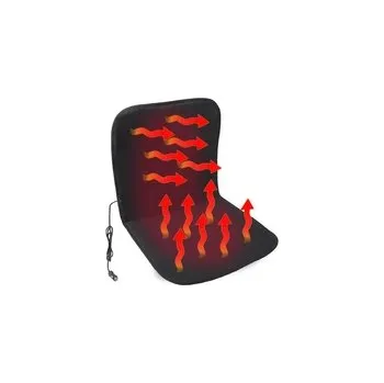 Autopotah Potah sedadla COMPASS 04114 Black vyhřívaný