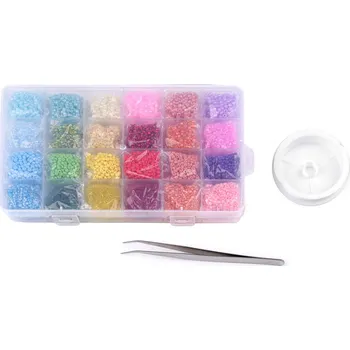 Korálek Pro Háčkování Sada rokajlů v boxu s nářadím Balení produktu: 1 sada, Varianta: viz foto