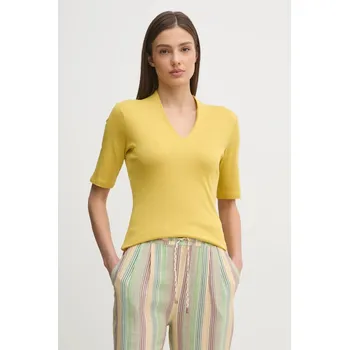 Bavlněné tričko United Colors of Benetton 3GA2D400U zelená 71X, vel. L