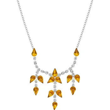 Náhrdelník Bižuterní náhrdelník štras Magnolia