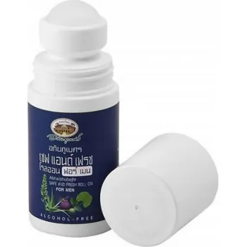 Thajský přírodní bylinný kuličkový deodorant pro muže Abhaibhubejhr 50 ml