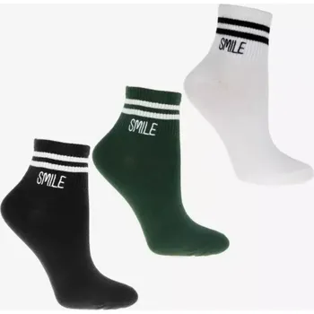 Dámské ponožky Dámské ponožky Smile - 35-38 / bílá