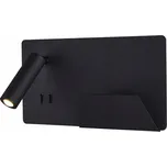 Nástěnné svítidlo SLV černé s integrovaným LED zdrojem 15 W