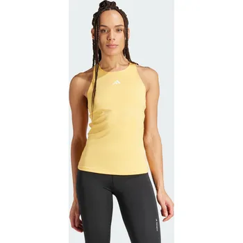 Fotbal ADIDAS Tílko Techfit Racerback Training 2XL BÍLÁ|ŽLUTÁ