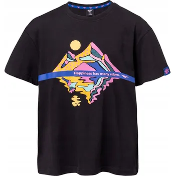 Chlapecké tričko Hi-Tec dětské tričko černé bavlna velikost 146