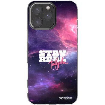Pouzdro na mobilní telefon Picasee silikonový průhledný obal pro Apple iPhone 16 Pro Max - Stay Real