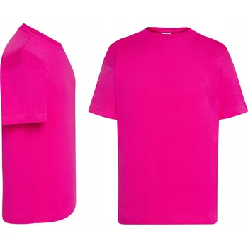 DĚTSKÉ TRIČKO bavlněné JHK TSRK-150 fuchsiové 9-11 FU 140