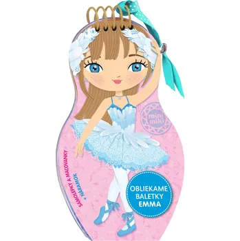 omalovánky Obliekame baletky EMMA – Maľovanky
