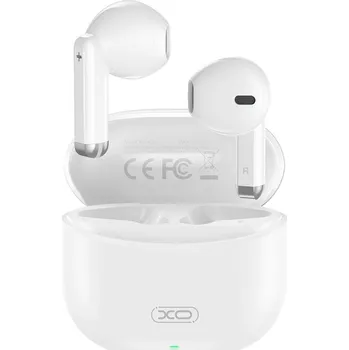 Sluchátka Sluchátka Bluetooth TWS XO X33 V5.3 + dobíjecí pouzdro bílá