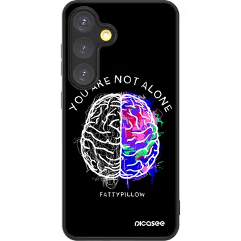 Pouzdro na mobilní telefon Picasee ULTIMATE CASE pro Samsung Galaxy S24 S921B 5G - Brain - White