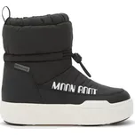Dětské sněhule Moon Boot JR PARK TUBE MID WP - černá 30