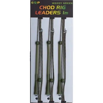 ESP návazce Chod Rig Leaders 1m Weedy Green