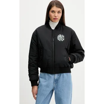 Pánský bomber Bomber bunda Hugo Blue Fiablo-1_B 50550702 černá 99X, vel. M