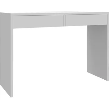 Toaletní stolek Obdélníkový psací stůl Matkam 115 x 40 x 78 cm bílý