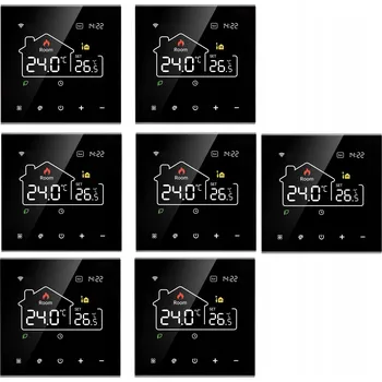 Termostat 10X WIFI pokojový elektrický termostat WiFi pro podlahové vytápění 16A