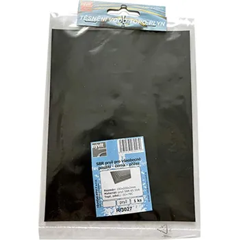 Nývlt Deska pryžová EPDM E628 150 x 200 x 3 mm, R/3047