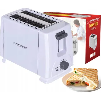 Toustovač Toustovač Esperanza EKT001 bílý 600 W