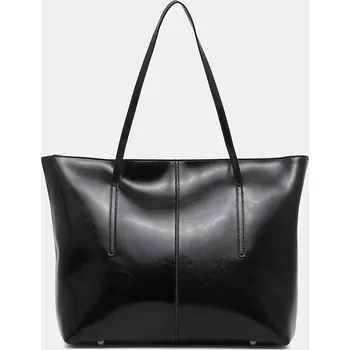 Kabelka Kožená kabelka Answear.LAB SX9.CMS černá 99X, vel. ONE SIZE