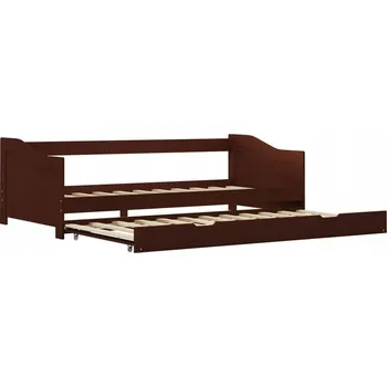 Postel Jednolůžková kovová postel GV1 90x200 dub