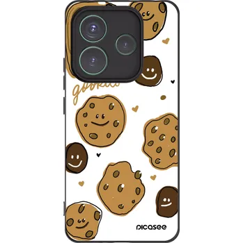 Pouzdro na mobilní telefon Picasee silikonový černý obal pro Xiaomi Redmi Note 14 5G - Gookies