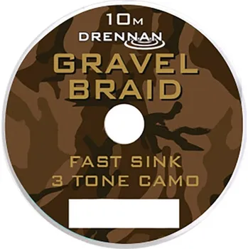 Drennan návazcová šňůrka Gravel Braid 8lb 10m