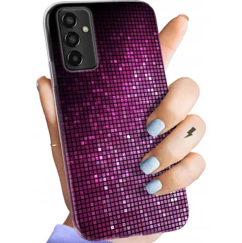 Pouzdro na mobilní telefon Zadní Kryt Hello Case pro Samsung Galaxy M13 růžový