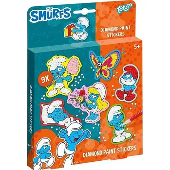 Diamantové malování Totum Šmoulové Samolepky