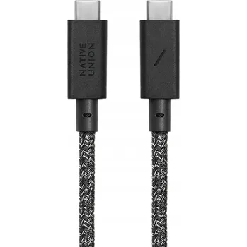 Datový kabel Kabel Native Union USB-C - USB-C 3 m černý