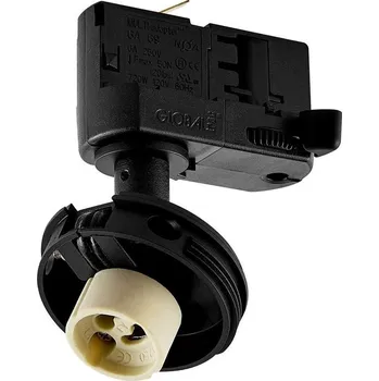 Bodové svítidlo LIGHT IMPRESSIONS Deko-Light 3-fázové bodové svítidlo Can základna, 1x max. 7,5 W GU10, černá - LIGHT IMPRESSIONS IMPR 707247