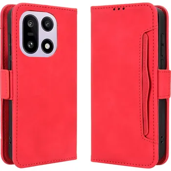 Pouzdro na tablet VSECHNONAMOBIL 128728 Peněženkový obal s přihrádkou pro OnePlus 15 červený