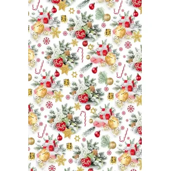 Balící papír BP1 683 - Balící papír 70x100 dárkový vánoční