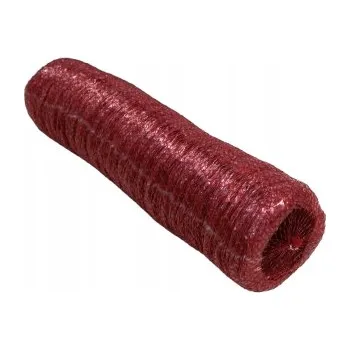 Potravinová fólie Celulózový vláknitý obal na klobásy a šunky 9 cm, 29 m, 1 kus