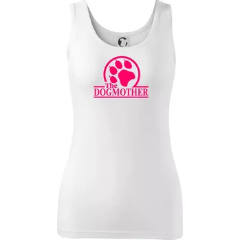 Dámské tričko Dogmother - Dámské tílko - XL ( Bílá )