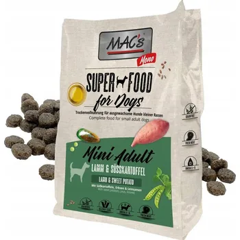 Krmivo pro psa Mac's Dog Mini Suché Krmivo Monoproteinové s Jehněčím 3kg Pro Malé Psy
