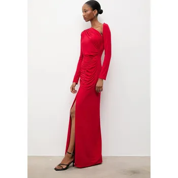 Dámské šaty Šaty Answear.LAB rh1.TWK červená 33X, vel. L