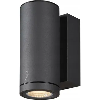 Venkovní osvětlení Venkovní nástěnné svítidlo SLV šedé, integrovaný LED zdroj 6 W