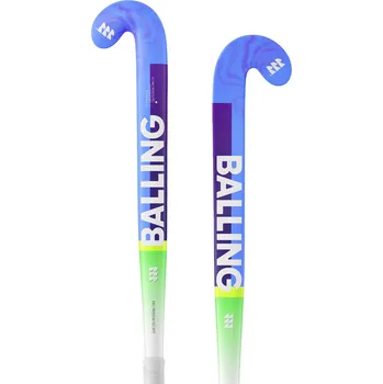 Hokejka BALLING Hokejka na pozemní hokej Junior 10 Midbow 35" MODRÁ