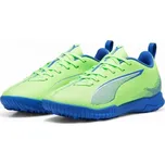 PUMA Kopačky ULTRA 5 PLAY TT pro mládež PUMA Fizzy Apple White Bluemazing Yellow Blue MODRÁ|ŽLUTÁ