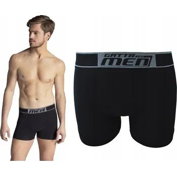Pánské spodní prádlo Gatta Pánské boxerky, Boxer Cotton 01, Černé, M