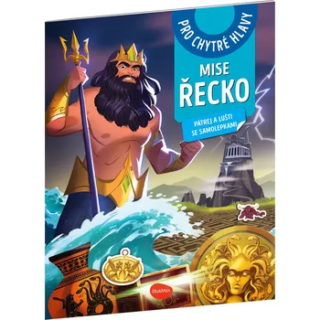 MISE ŘECKO – Pátrej a lušti se samolepkami