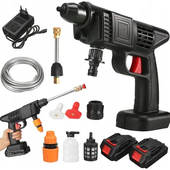 Vysokotlaký čistič AKUMULÁTOROVÁ TLAKOVÁ MYČKA NA ZAHRADU, OKNA A DLAŽBU, SADA POWER