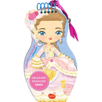 omalovánky Obliekame bábiky PRINCEZNÁ EMMA – Maľovanky
