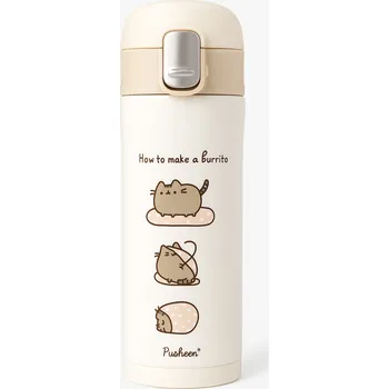 Termohrnek Termohrnek MPM 0,35 l, krémová pastelová, Pusheen Thermos