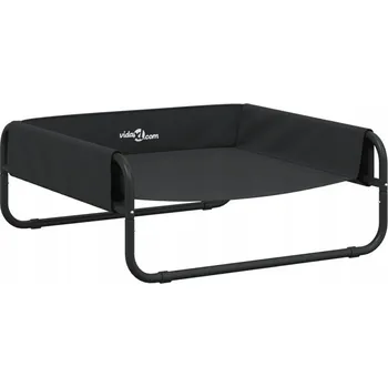 Pelíšek pro psa Zvýšené Pelíšek pro Psa, Oxford Látka, Ocel, 70x70x28,5 cm, Antracitová