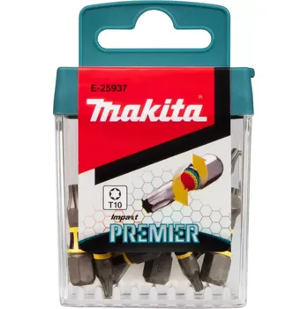 Příslušenství k nářadí E-25937 Torzní bit řady Impact Premier (C-form) T10-25mm, 15 ks Makita